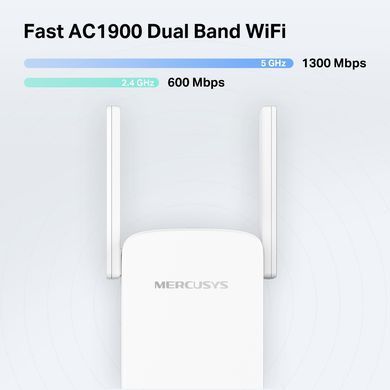 Повторювач Wi-Fi сигналу MERCUSYS AC1900 1хGE LAN ext. ant x4 (ME50G) [110076]