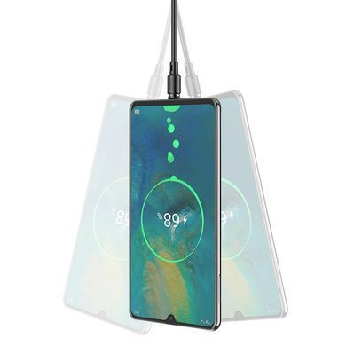 Кабель HOCO X52 USB to Type-C 3A, 1m, PVC, PVC connectors, magnetic, Black (6931474735546) [804346]