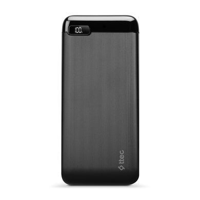 Універсальна мобільна батарея Ttec 20000mAh PowerSlim Black (2BB184S) [603404]