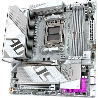 Материнська плата GIGABYTE (B850M AORUS ELITE WIFI6E ICE) [302999]