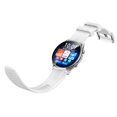 Смарт-годинник HOCO Y38 AMOLED 36mm. 300 mAh. Smart watch(call version) Silver (6942007672054) [806414]