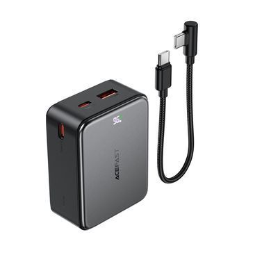 Зовнішній акумулятор ACEFAST M28-10000 22.5W fast charging power bank with cable Black (6974316285984) [806546]