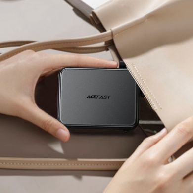 Зовнішній акумулятор ACEFAST M28-10000 22.5W fast charging power bank with cable Black (6974316285984) [806546]