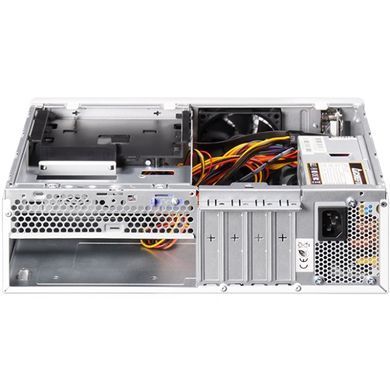 Корпус Chieftec UNI mATX, БЖ 300W, SLIM FF WHITE (BE-10W-300) [403935]