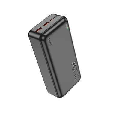 Універсальна мобільна батарея Hoco J101B Astute 22.5W 30000mAh Black (6931474782519) [618264]