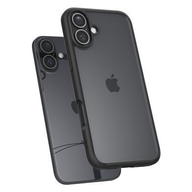Чохол Spigen для iPhone 16, Ultra Hybrid, Matte Black (ACS08201) [108268]