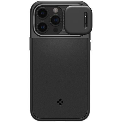 Чохол-накладка Spigen Optik Armor MagFit для Apple iPhone 15 Pro Max Black (ACS06599) [602175]