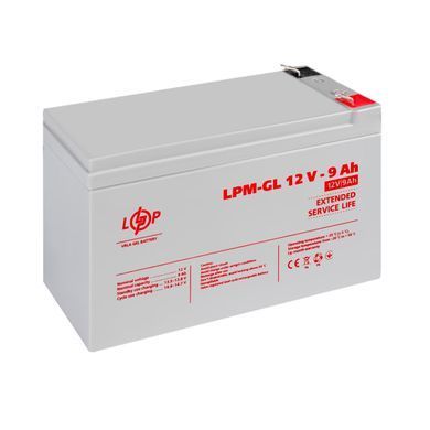 Акумулятор гелевий LPM-GL 12V - 9 Ah (LP6563) [900202]