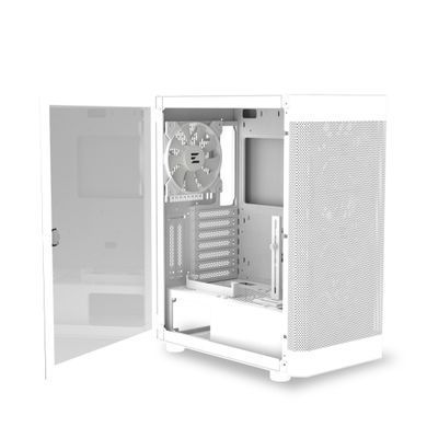 Корпус Zalman I4 TG White без БЖ (I4TGWHITE) [608721]