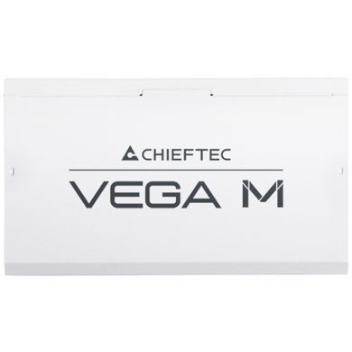 БЖ 850W Chieftec VEGA M ATX 3.1 135mm, 80+ Gold, Fully modular, WHITE, Retail (PPG-850-CW) [403911]