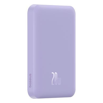 Зовнішній акумулятор Baseus Magnetic Mini Wireless Fast Charge Power Bank 5000mAh 20W Nebula Purple (P10022107513-00) [805547]