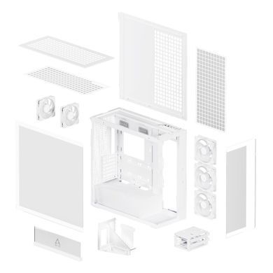 Корпус EATX W/O PSU XTENDERVG W ARCTIC (ACPCC00017A) [502392]