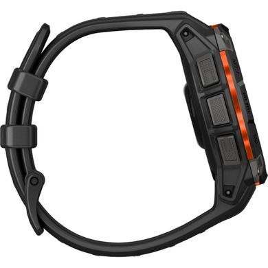 Смарт-годинник Garmin Instinct 3 45mm Solar Black with Black Silicone Band (010-02934-40) [611055]