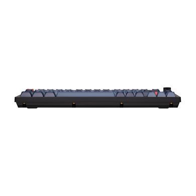 Клавіатура механічна Keychron V1 Max 84Key, Gateron Jupiter Banana, WL/BT/USB-A, QMK, Hot-swap, Knob, EN/UKR, RGB, чорний (V1MD4_KEYCHRON) [13615]