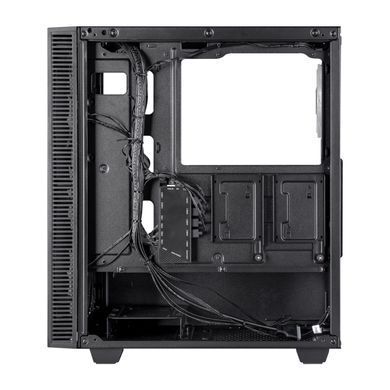 Корпус Prologix E123 Tempered Glass&Mesh Black (E123 Black) [615679]