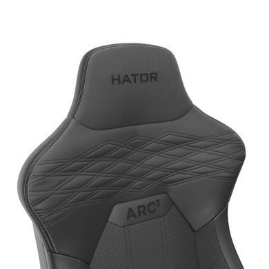 Крісло для геймерів Hator Arc 3 XL PU Black (HTC3400XL) [617713]