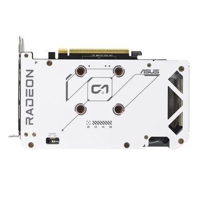 Вiдеокарта ASUS Radeon RX 9060 XT 16GB GDDR6 OC DUAL-RX9060XT-16G-WHITE білий (90YV0LG3-M0NA00) [111533]