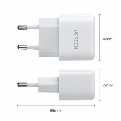 Зарядний пристрій Ugreen CD241 White (10220) [603196]