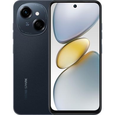 Смартфон Tecno Spark Go 1 (KL4) 4/128GB Startrail Black (4894947036163) [600099]