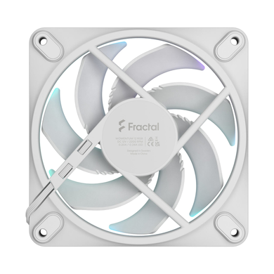 Кулер для корпуса FRACTAL DESIGN Momentum 12 RGB White (FD-F-MR1-1202) [303906]