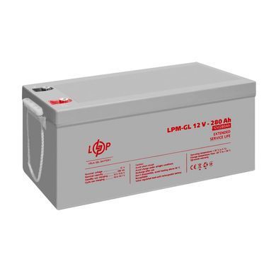 Акумулятор гелевий LPM-GL 12V - 280 Ah (LP13185) [900077]