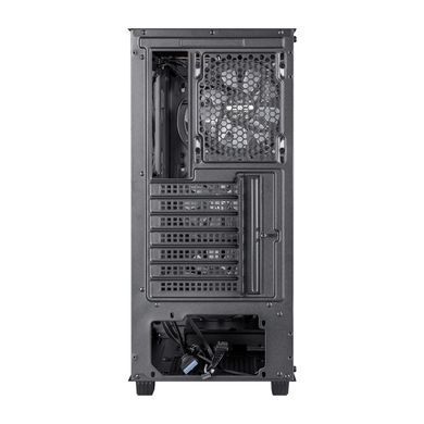 Корпус Prologix E123 Tempered Glass&Mesh Black (E123 Black) [615679]
