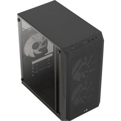 Корпус AeroCool CS-107-A-BK-v2 Black 600W (ACCX-PC14002.11) [608785]