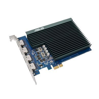 Відеокарта ASUS GeForce GT 730 2GB GDDR5 Silent low profile 4 HDMI GT730-4H-SL-2GD5 (90YV0H20-M0NA00) [102514]