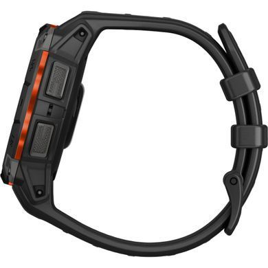 Смарт-годинник Garmin Instinct 3 45mm Solar Black with Black Silicone Band (010-02934-40) [611055]