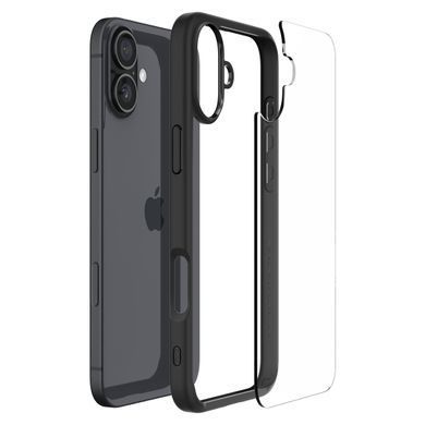 Чохол Spigen для iPhone 16, Ultra Hybrid, Matte Black (ACS08201) [108268]