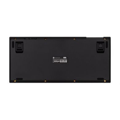 Клавіатура механічна Keychron V1 Max 84Key, Gateron Jupiter Banana, WL/BT/USB-A, QMK, Hot-swap, Knob, EN/UKR, RGB, чорний (V1MD4_KEYCHRON) [13615]