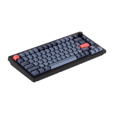 Клавіатура механічна Keychron V1 Max 84Key, Gateron Jupiter Banana, WL/BT/USB-A, QMK, Hot-swap, Knob, EN/UKR, RGB, чорний (V1MD4_KEYCHRON) [13615]