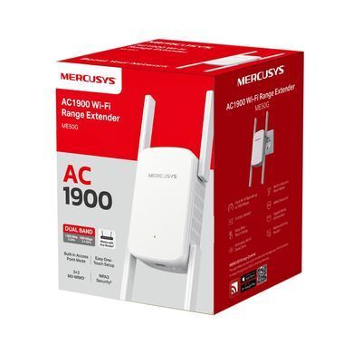 Повторювач Wi-Fi сигналу MERCUSYS AC1900 1хGE LAN ext. ant x4 (ME50G) [110076]