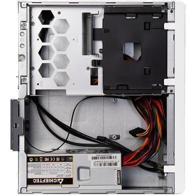 Корпус Chieftec UNI mATX, БЖ 300W, SLIM FF WHITE (BE-10W-300) [403935]
