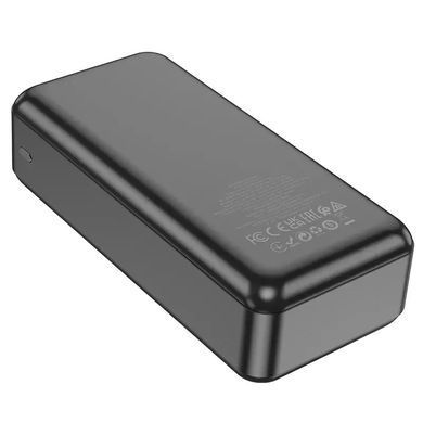 Універсальна мобільна батарея Hoco J101B Astute 22.5W 30000mAh Black (6931474782519) [618264]