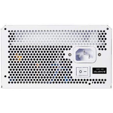 БЖ 850W Chieftec VEGA M ATX 3.1 135mm, 80+ Gold, Fully modular, WHITE, Retail (PPG-850-CW) [403911]