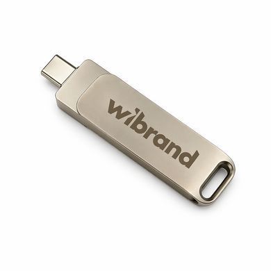 Портативний SSD Wibrand Wolf 1TB USB 3.2 Gen.2 Type-C/Type-A Read/Write 1000MB/s Silver (WIEXSSD/WO1TB) [806598]