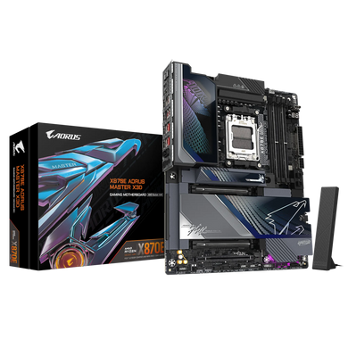 Материнська плата GIGABYTE (X870E AORUS MASTER X3D) [306277]