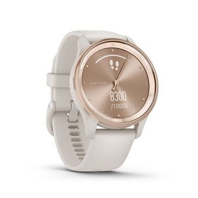 Смарт-годинник Garmin Vivomove Trend White Cream (010-02665-01) [614793]