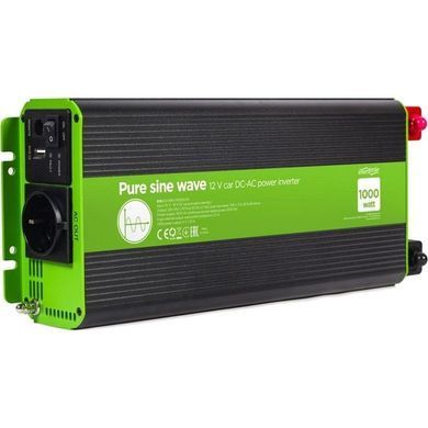 Інвертор напруги EnerGenie 1000W (EG-PWC-PS1000-01) [611416]