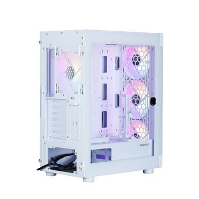 Корпус Zalman I4 TG White без БЖ (I4TGWHITE) [608721]