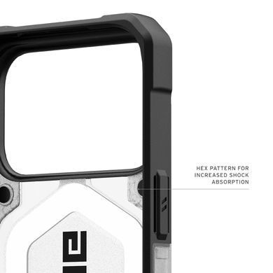 Чохол UAG для iPhone 17 Pro, Pathfinder Clear MagSafe, Ice/Silver (114551114333) [111620]