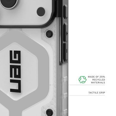 Чохол UAG для iPhone 17 Pro, Pathfinder Clear MagSafe, Ice/Silver (114551114333) [111620]