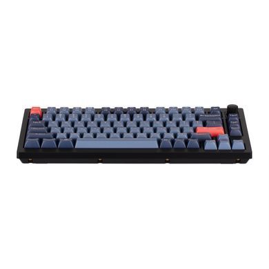 Клавіатура механічна Keychron V1 Max 84Key, Gateron Jupiter Banana, WL/BT/USB-A, QMK, Hot-swap, Knob, EN/UKR, RGB, чорний (V1MD4_KEYCHRON) [13615]