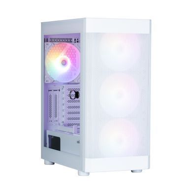 Корпус Zalman I4 TG White без БЖ (I4TGWHITE) [608721]