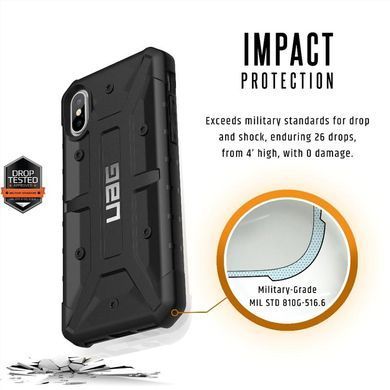 Чохол-накладка Urban Armor Gear Pathfinder для Apple iPhone X Black (IPHX-A-BK) [600861]