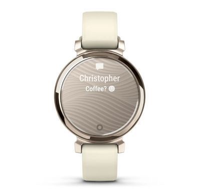 Смарт-годинник Garmin Lily 2 Cream Gold with Coconut Silicone Band (010-02839-20) [611355]