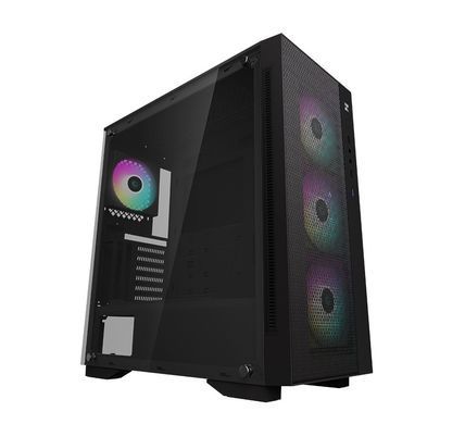 Корпус DeepCool Matrexx 55 Mesh ADD-RGB 4F Black без БЖ (DP-ATX-MATREXX55-MESH-AR-4F) [609335]