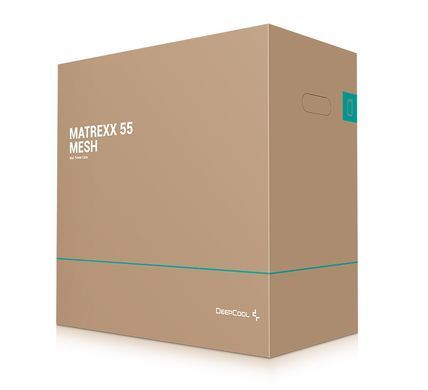 Корпус DeepCool Matrexx 55 Mesh ADD-RGB 4F Black без БЖ (DP-ATX-MATREXX55-MESH-AR-4F) [609335]