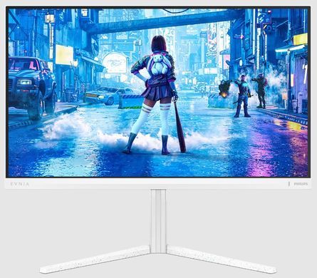 Монiтор 23.8" Philips Evnia White (27M2N5201P/00) [204410]